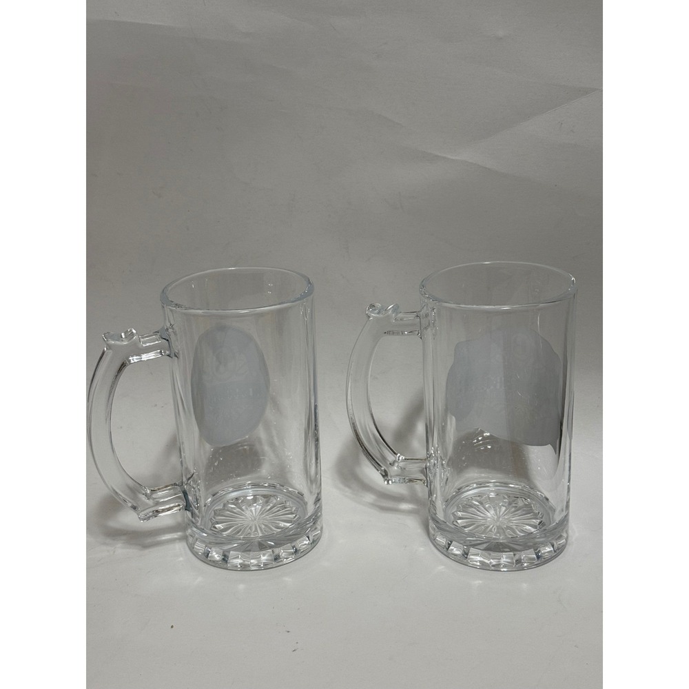 Harry Potter Universal Studios Butterbeer Glass Mugs Set of 2 Different Steins - Picture 5 of 16
